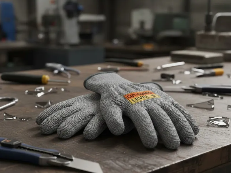 Găng tay chống cắt cấp độ cao: Thiết bị cần thiết cho cơ khí – lắp ráp