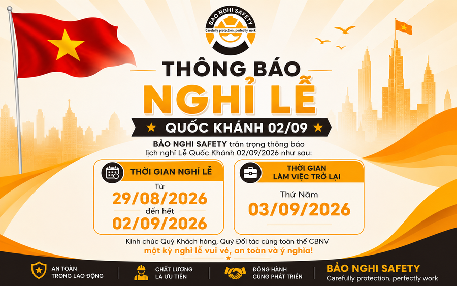 THÔNG BÁO NGHỈ LỄ QUỐC KHÁNH 02/09/2026