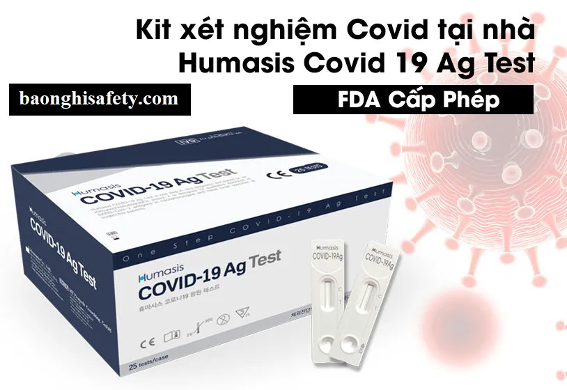 TEST NHANH HUMASIS XÉT NGHIỆM COVID-19 CHÍNH HÃNG