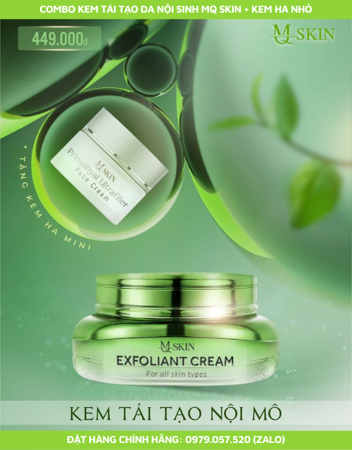 Kem tái tạo da nội sinh mq skin chính hãng Kem tái tạo da nội sinh mq skin chính hãng