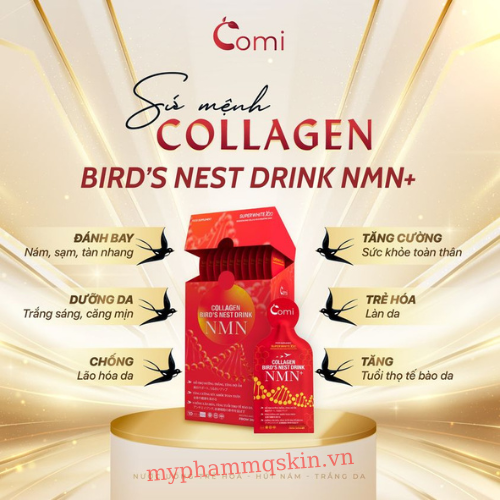 Công dụng của collagen comi yến nmn Công dụng của collagen comi yến nmn
