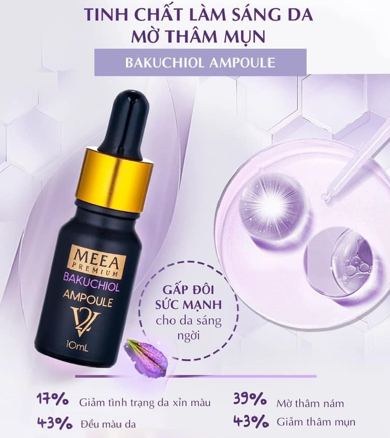 Công dụng serum dưỡng trắng meea bakuchiol v2 Công dụng serum dưỡng trắng meea bakuchiol v2