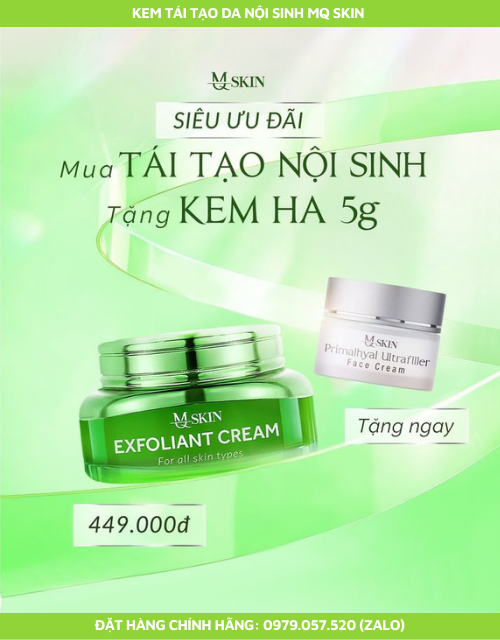 Công dụng kem tái tạo nôi sinh mq skin Công dụng kem tái tạo nôi sinh mq skin