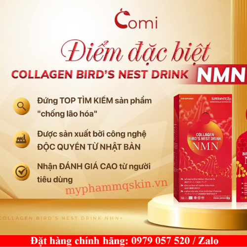 Điểm đặc biệt collagen comi yến nmn Điểm đặc biệt collagen comi yến nmn