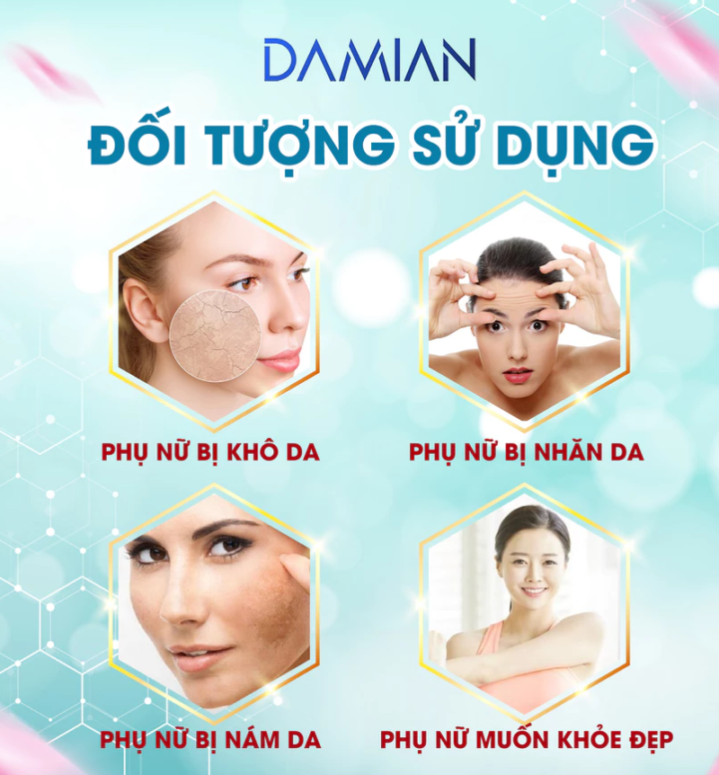 Đối tượng sử dụng viên uống damian Đối tượng sử dụng viên uống damian