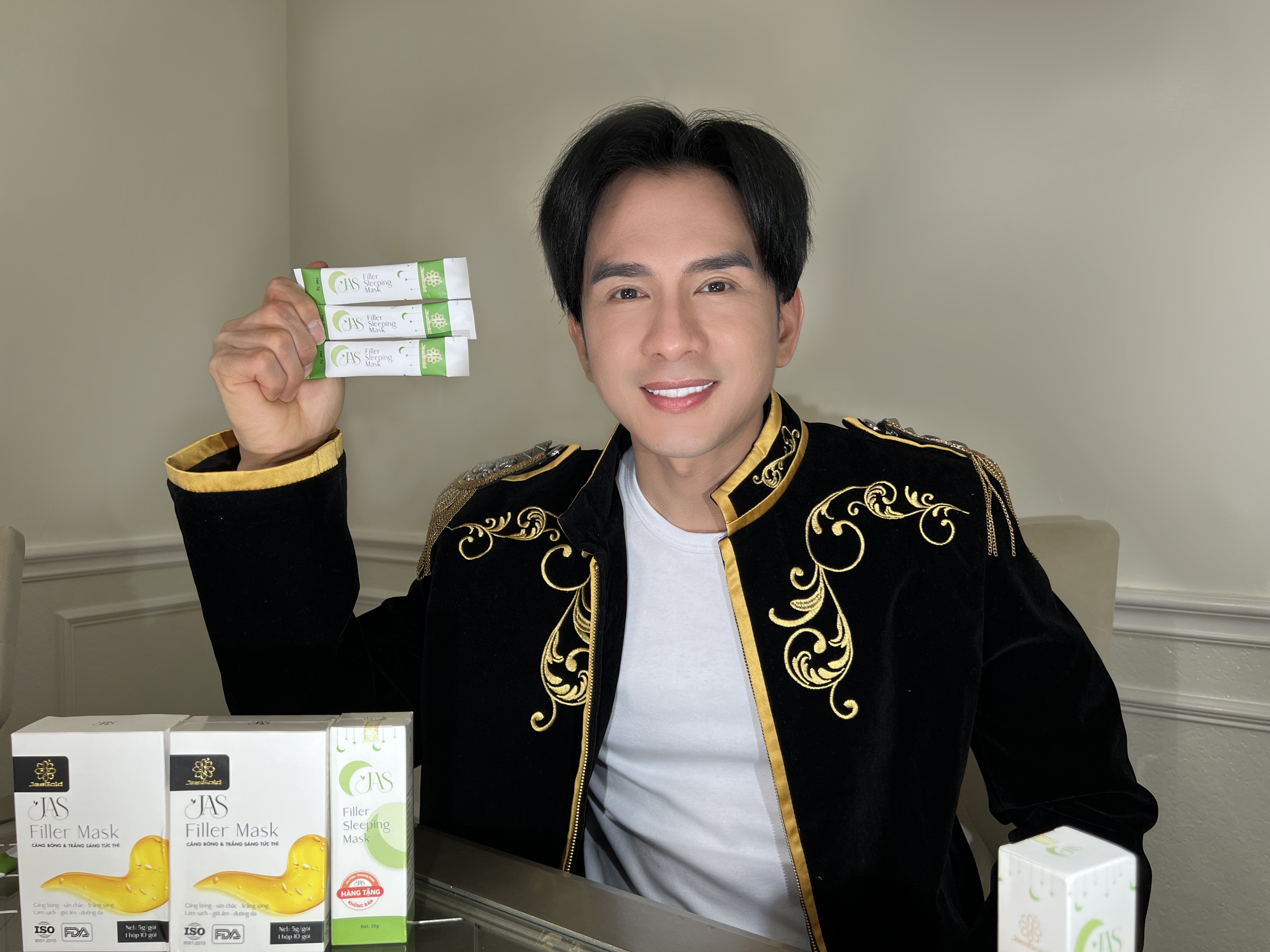 Mặt Nạ Jas Filler Mask Jasgold Căng Bóng Trẻ Hóa Da