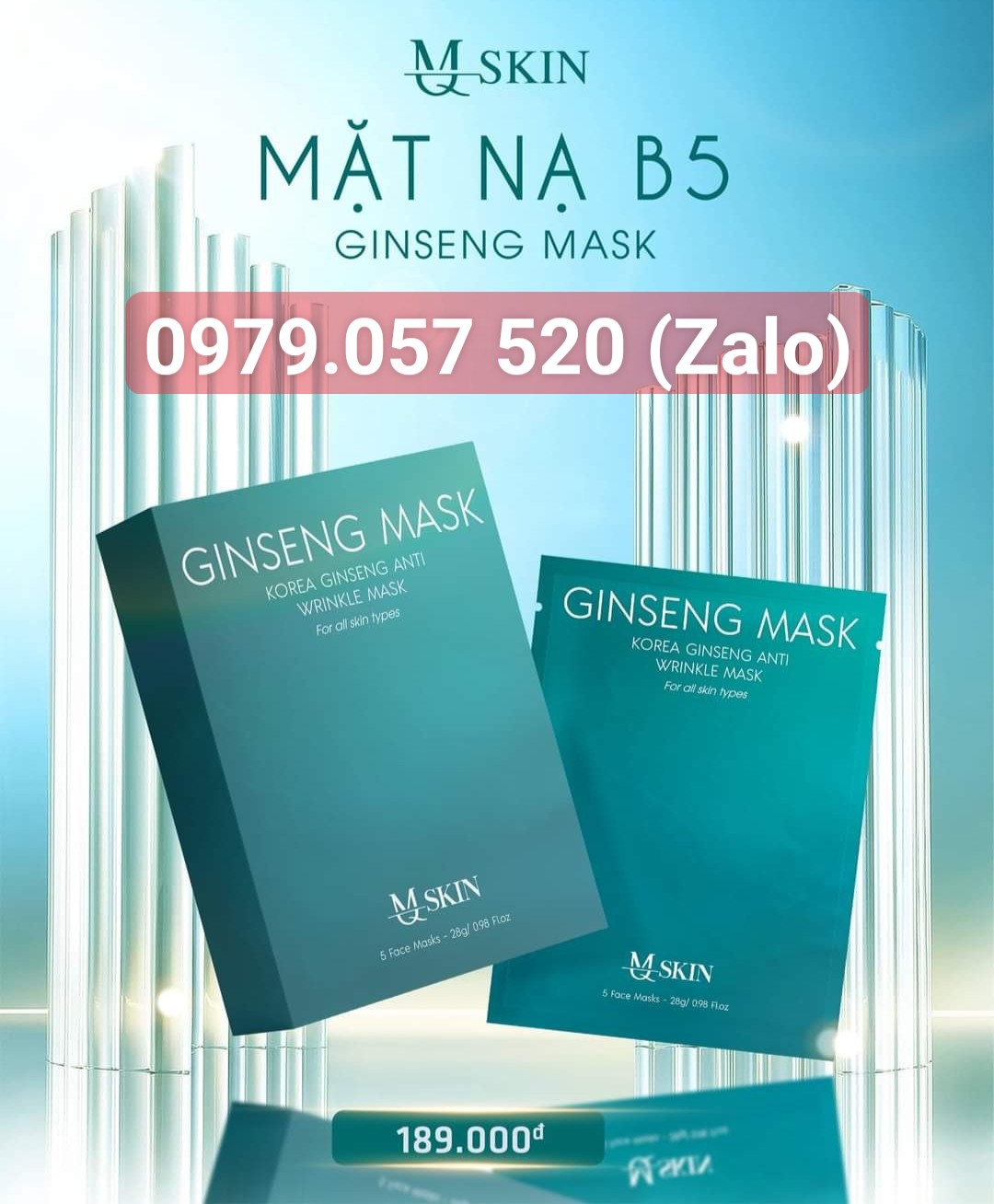 Mặt nạ phục hồi b5 mq skin Mặt nạ phục hồi b5 mq skin