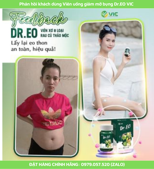 Phản hồi khách dùng viên uống giảm mỡ bụng dr eo vic Phản hồi khách dùng viên uống giảm mỡ bụng dr eo vic