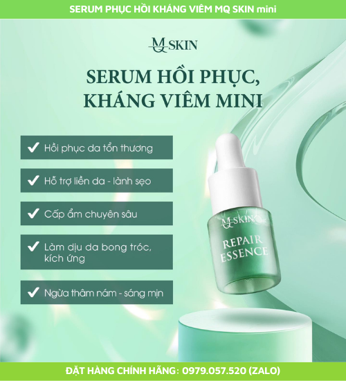 Serum phục hồi kháng viêm mq skin mini Serum phục hồi kháng viêm mq skin mini