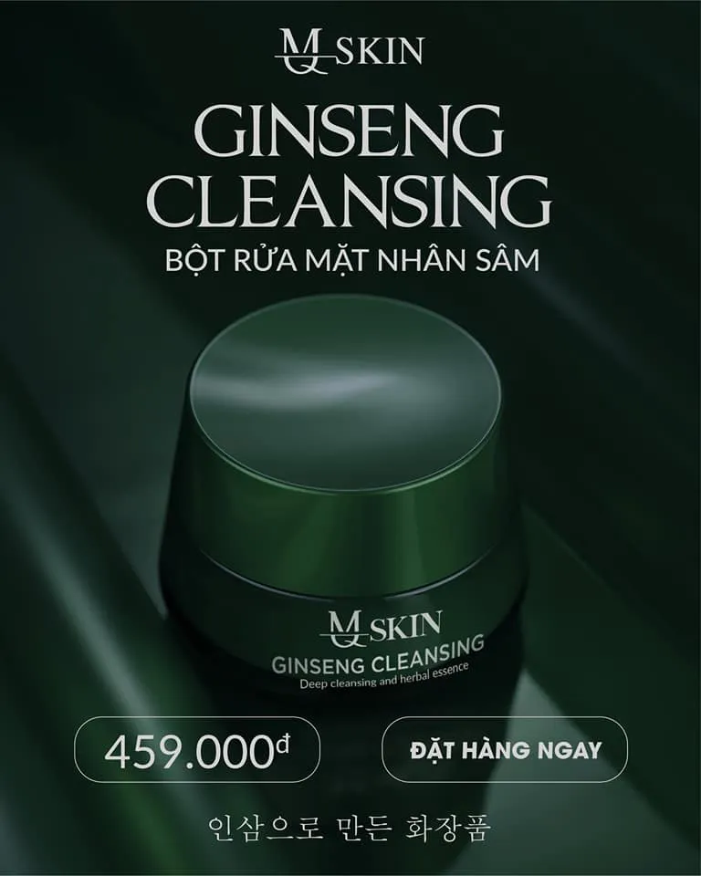 Số lượng tế bào chết bị tẩy trên da khi sử dụng bột rửa mặt nhân sâm MQ Skin là bao nhiêu phần trăm?
