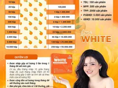 Viên uống trắng da comi white nên uống vào lúc nào
