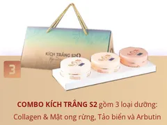 Sỉ combo kem body kích trắng tam sắc s2 SON chính hãng