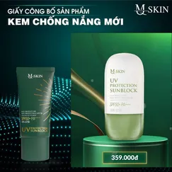 KEM CHỐNG NẮNG MQ SKIN | ƯU ĐÃI 270k MIỄN PHÍ SHIP