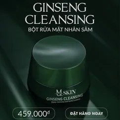BỘT RỬA MẶT NHÂN SÂM MQSKIN - CHÍNH HÃNG