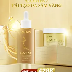 Combo Tái Tạo Da Sâm Vàng Mq skin