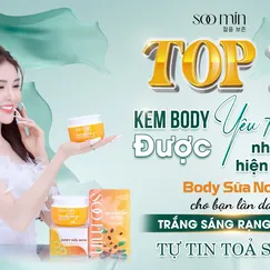 Kem Body Sữa Non Soo Min - Miễn Phí Ship