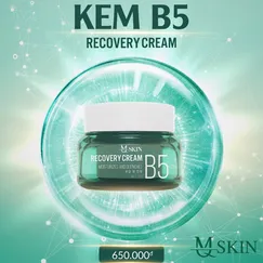 Kem Face Dưỡng Phục Hồi B5 MQ Skin - Ưu đãi tặng + Freeship