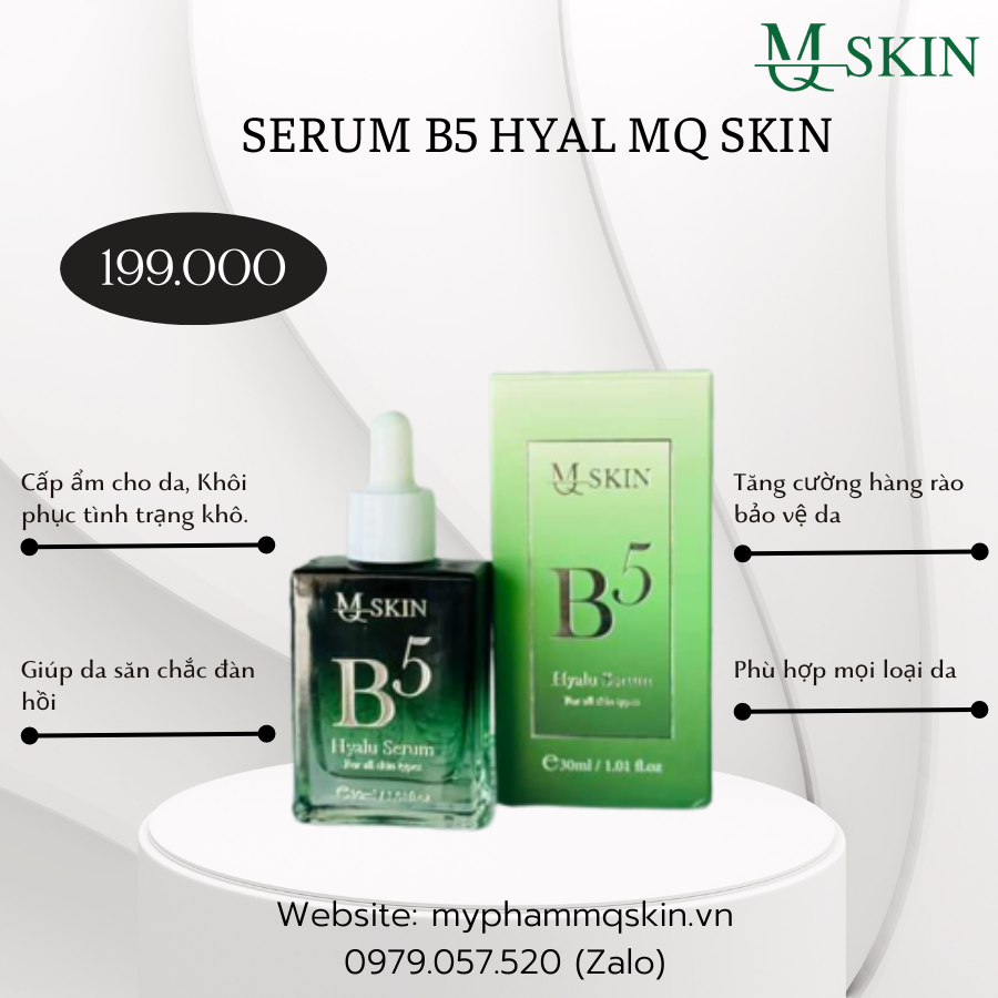 Serum B5 Mq skin Hyaluronic Acid