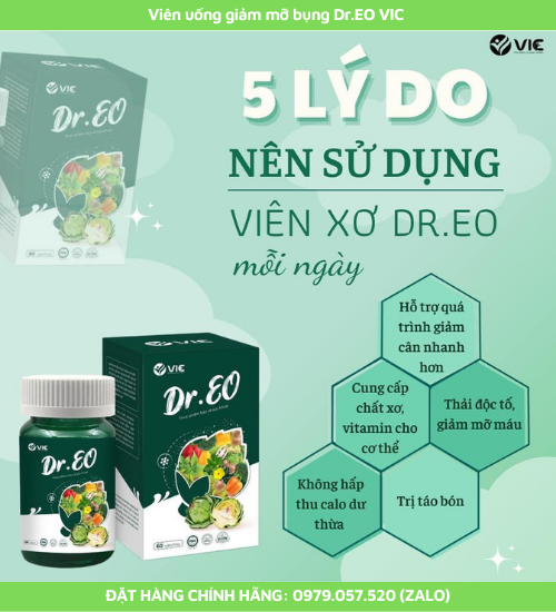 Ưu điểm viên uống giảm mỡ bụng dr eo vic Ưu điểm viên uống giảm mỡ bụng dr eo vic