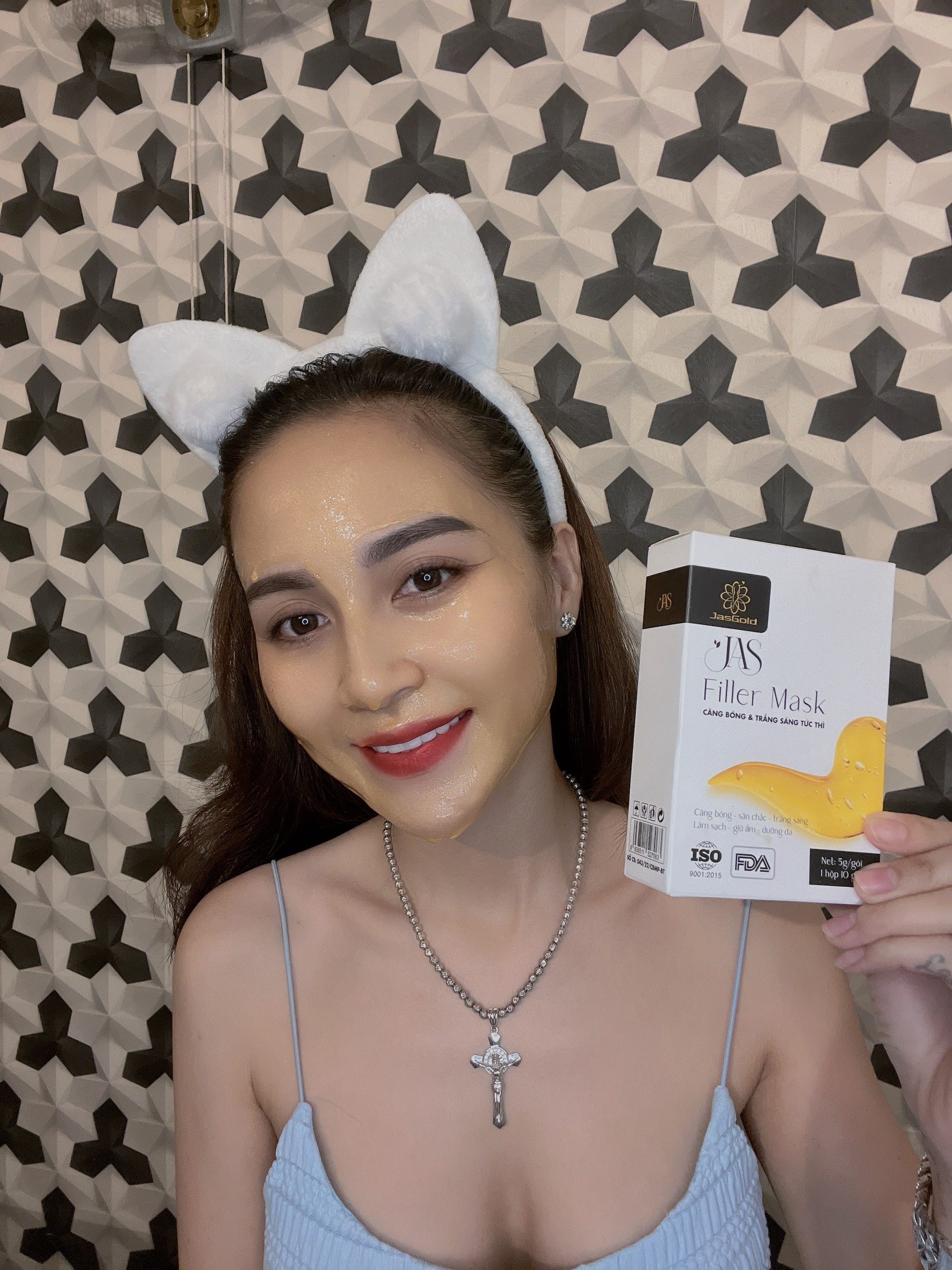 Mặt Nạ Jas Filler Mask Jasgold Căng Bóng Trẻ Hóa Da