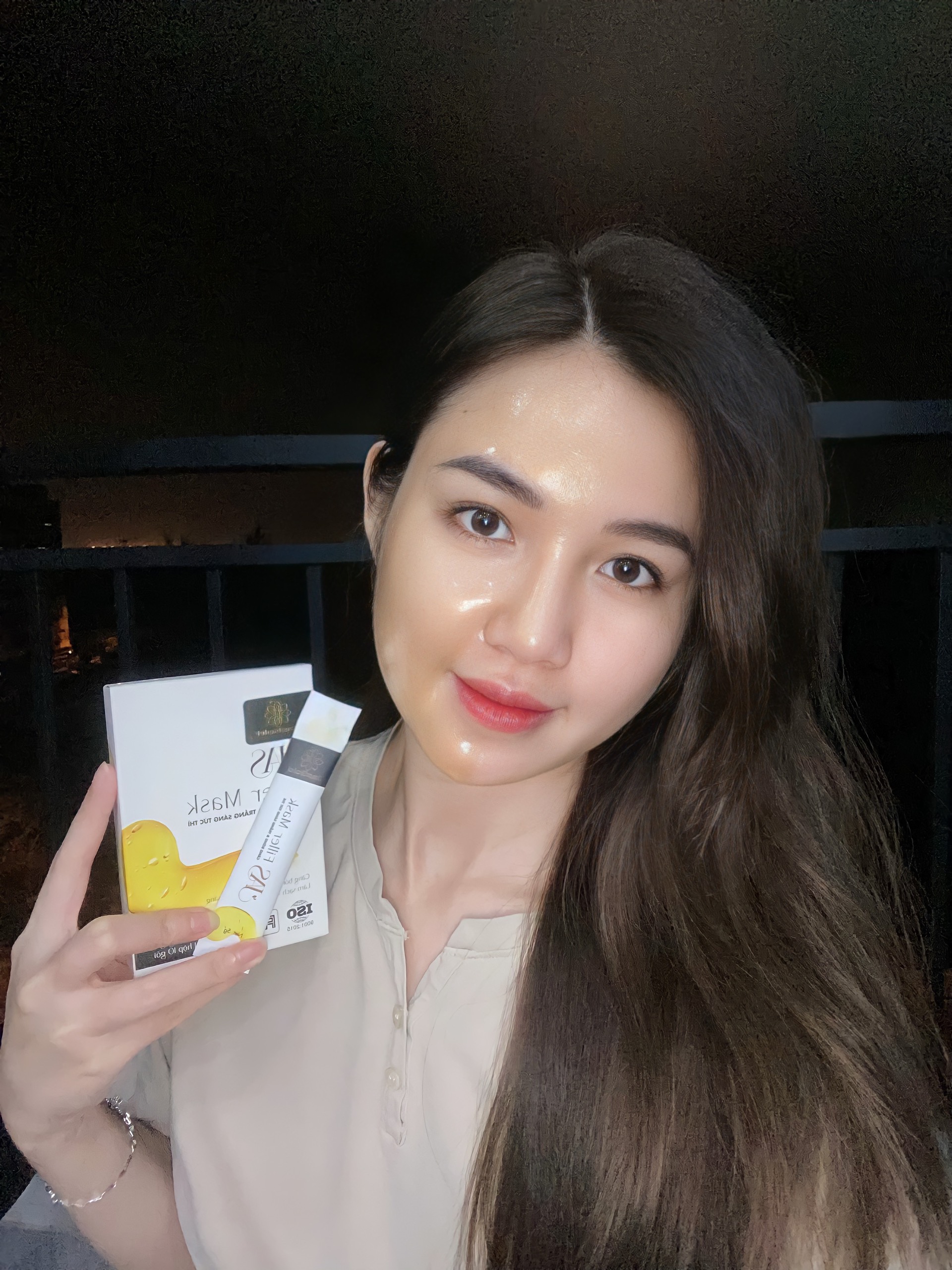 Mặt Nạ Jas Filler Mask Jasgold Căng Bóng Trẻ Hóa Da