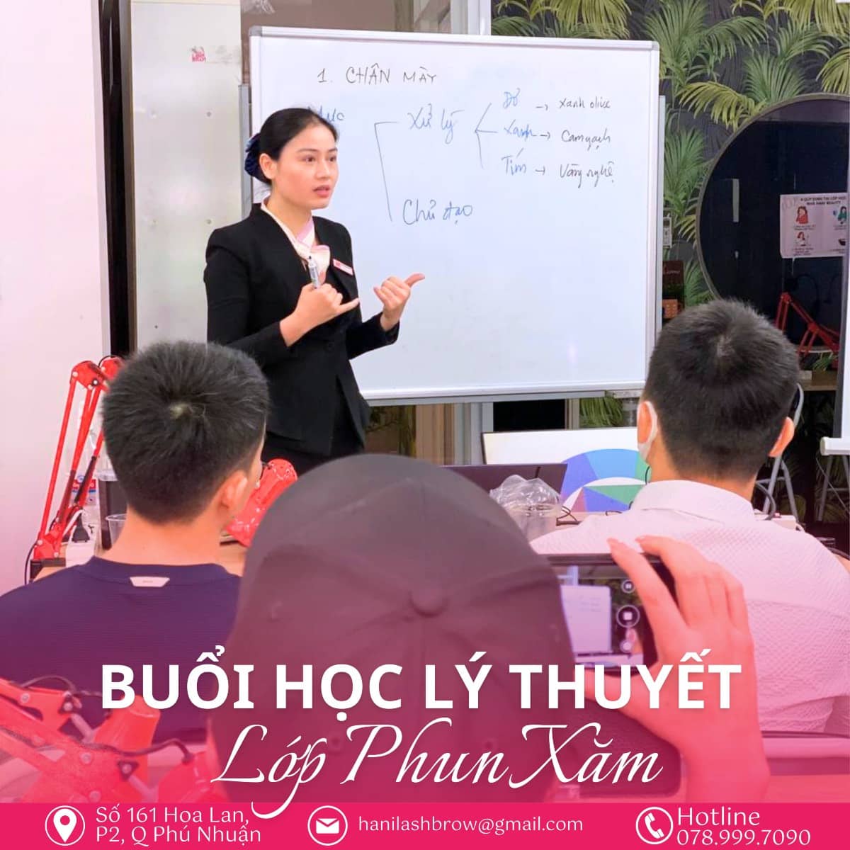 Top trung tâm dạy học Phun Xăm Thẩm Mỹ uy tín nhất TP HCM