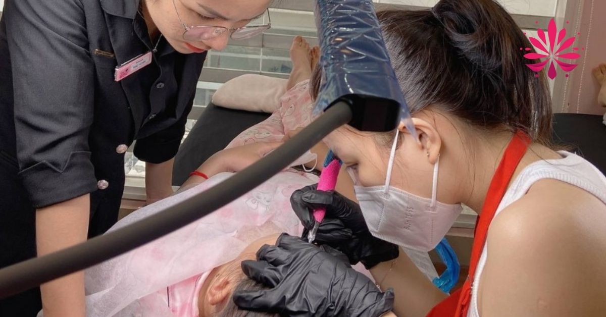 Khóa học phun xăm chuyên nghiệp ở Quận 2