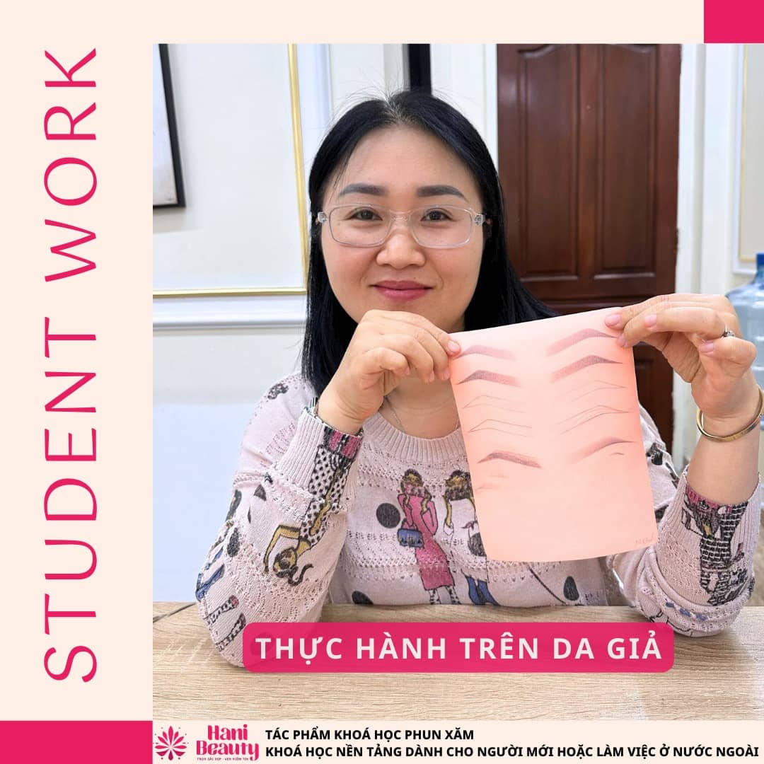 Chương trình học phun xăm giá rẻ, cầm tay chỉ việc, thực hành trên mẫu thật, kỹ năng mềm và marketing 0Đ.