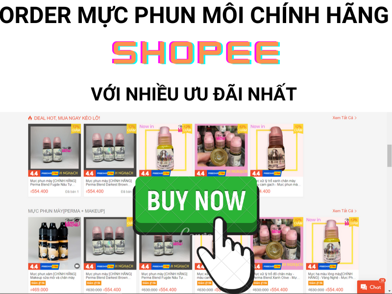 shop mực phun môi