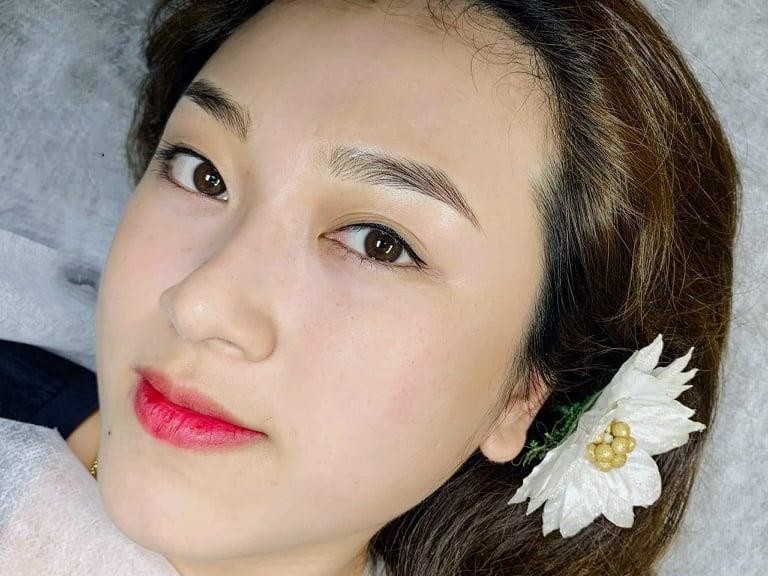 quy trình phun xăm và điêu khắc