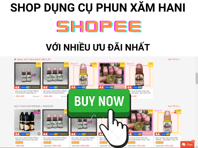 shop dụng cụ phun xăm