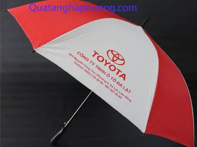Ô dù in logo công ty