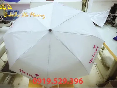 Ô che mưa màu trắng