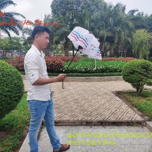 Ô DÙ CẦM TAY GẤP 3 TỰ ĐỘNG 2 CHIỀU