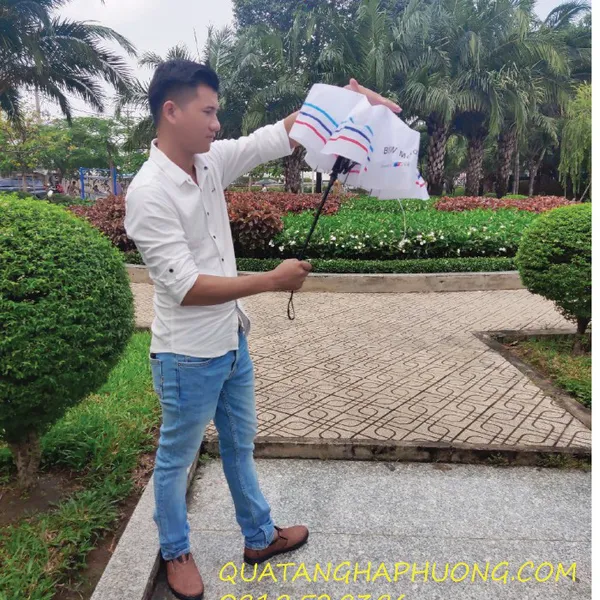 Ô DÙ CẦM TAY GẤP 3 TỰ ĐỘNG 2 CHIỀU