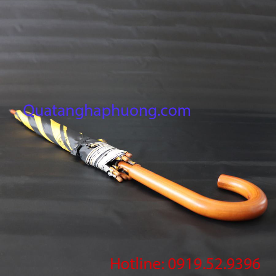 ô dù cán thẳng bằng gỗ