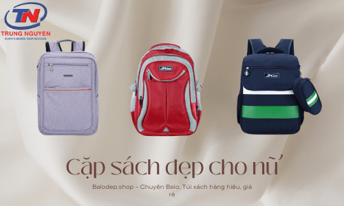 Tổng hợp các mẫu cặp sách đẹp cho nữ được yêu thích nhất-Balodep.shop