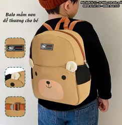 BA LÔ MẦM NON TNBAGS TN.B 3022 - SIÊU NHẸ, SIÊU BỀN, XINH XẮN, ĐÁNG YÊU   BA LÔ MẦM NON TNBAGS TN.B 3022 - SIÊU NHẸ, SIÊU BỀN, XINH XẮN, ĐÁNG YÊU