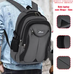 BALO LAPTOP CHO NAM XBAGS NAITUO XB 2004 - TRỢ THỦ ĐẮC LỰC, HOÀN HẢO CHO PHÁI MẠNH  BALO LAPTOP CHO NAM XBAGS NAITUO XB 2004 - TRỢ THỦ ĐẮC LỰC, HOÀN HẢO CHO PHÁI MẠNH