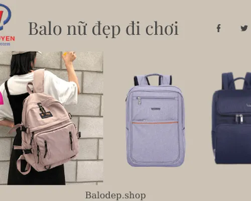 Top 5 balo nữ đẹp đi chơi đang hot nhất - Balodep.shop Top 5 balo nữ đẹp đi chơi đang hot nhất - Balodep.shop