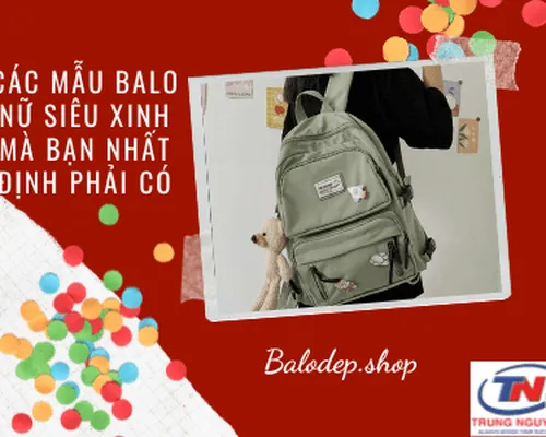 Những mẫu balo nữ đang được mua nhiều nhất - Balodep.shop Những mẫu balo nữ đang được mua nhiều nhất - Balodep.shop