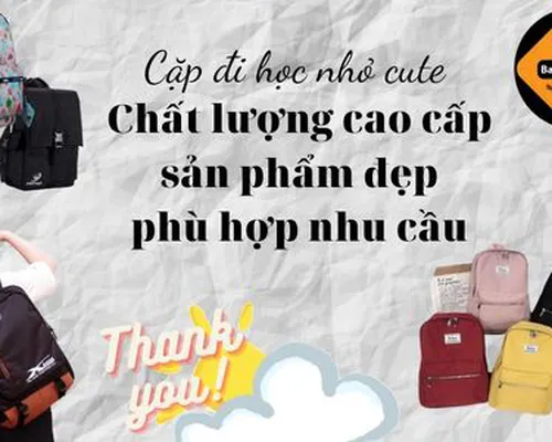 Những chiếc cặp đi học nhỏ cute và tips mua hàng online tiết kiệm Những chiếc cặp đi học nhỏ cute và tips mua hàng online tiết kiệm