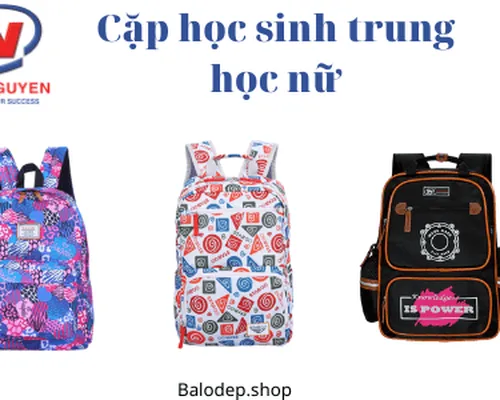 Cặp học sinh trung học nữ giá rẻ dành cho trường học- Balodep.shop Cặp học sinh trung học nữ giá rẻ dành cho trường học- Balodep.shop