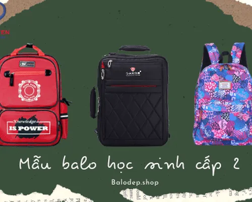 Những mẫu balo học sinh cấp 2 tốt nhất bạn nên mua - Balodep.shop Những mẫu balo học sinh cấp 2 tốt nhất bạn nên mua - Balodep.shop