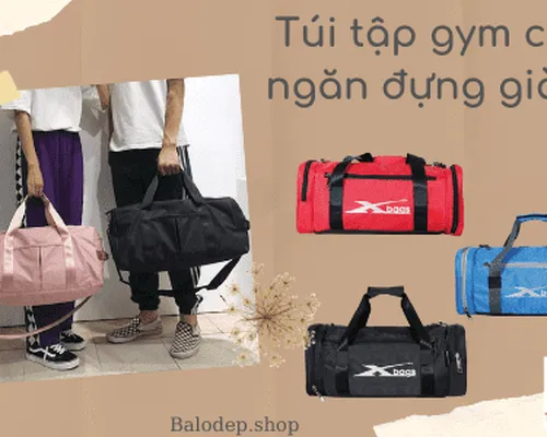 Túi tập gym có ngăn đựng giày tiện lợi - Balodep.shop Túi tập gym có ngăn đựng giày tiện lợi - Balodep.shop