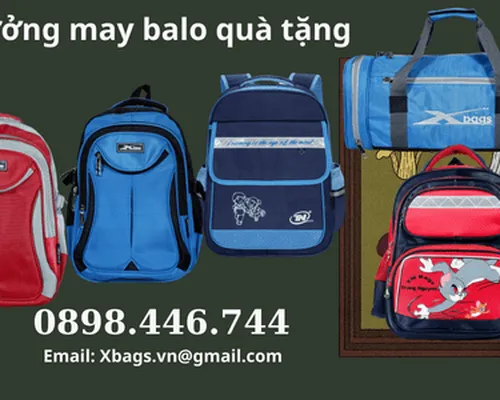 Xưởng may balo quà tặng chất lượng, uy tín Xưởng may balo quà tặng chất lượng, uy tín
