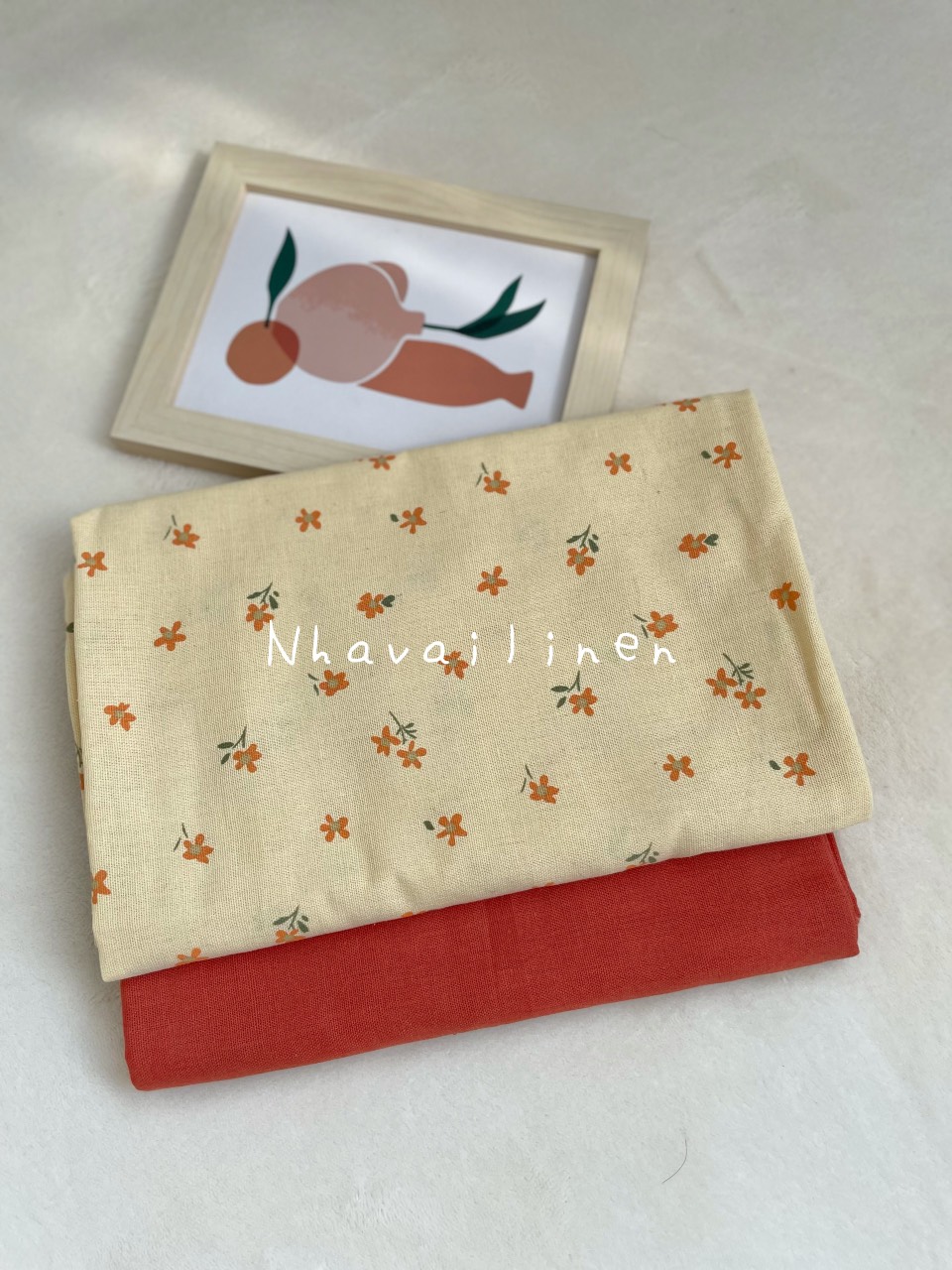 Vải linen không nhăn thẳng mượt