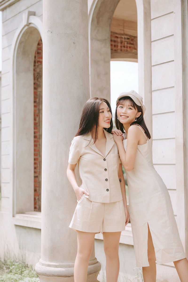 Bộ Váy Dài Set Váy Áo Rời Đồ Bộ Nữ Váy Dài Áo Cộc Tay Vải Đũi Linen Cao  Cấp Không Nhăn Mã G3  Shopee Việt Nam
