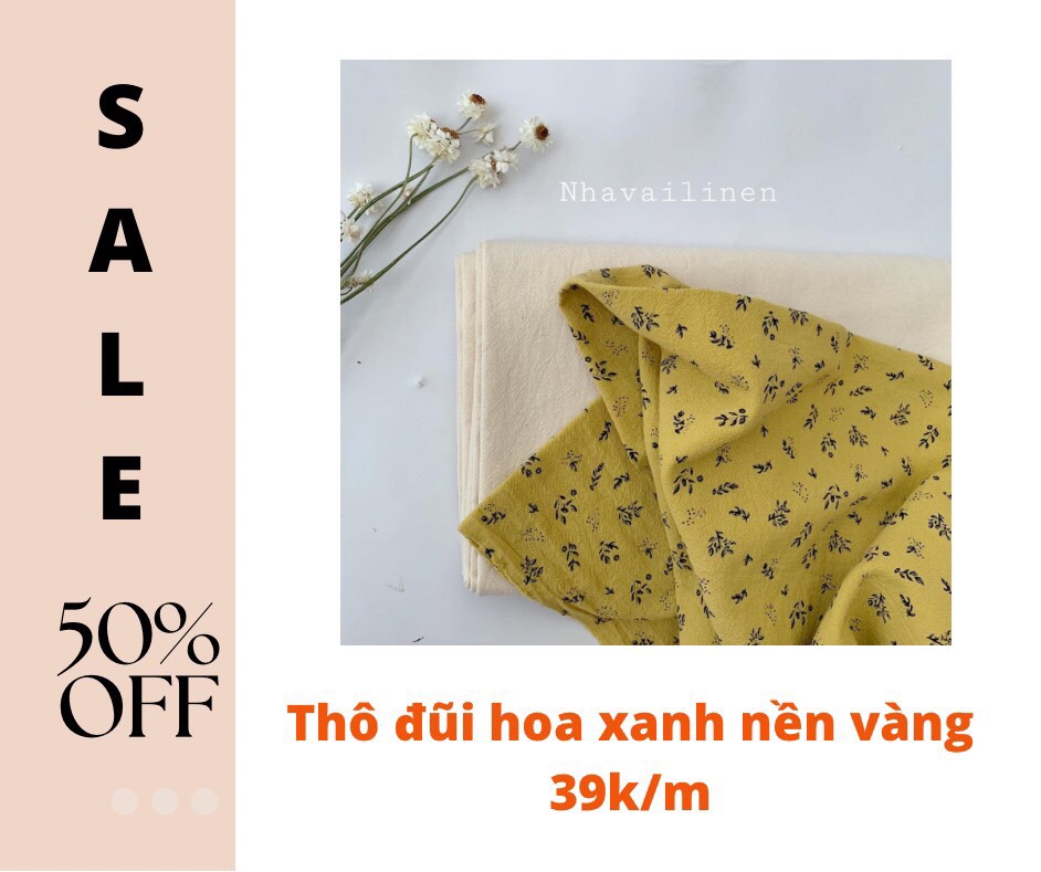 Vải linen trên thị trường thường bị gọi nhầm là vải thô đũi Vải linen trên thị trường thường bị gọi nhầm là vải thô đũi