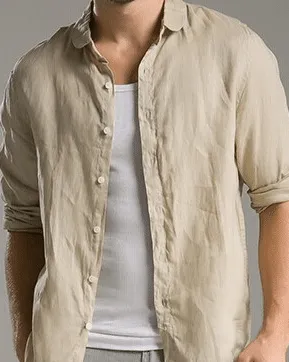 Outfit thanh lịch với chất liệu vải Linen nhăn Outfit thanh lịch với chất liệu vải Linen nhăn